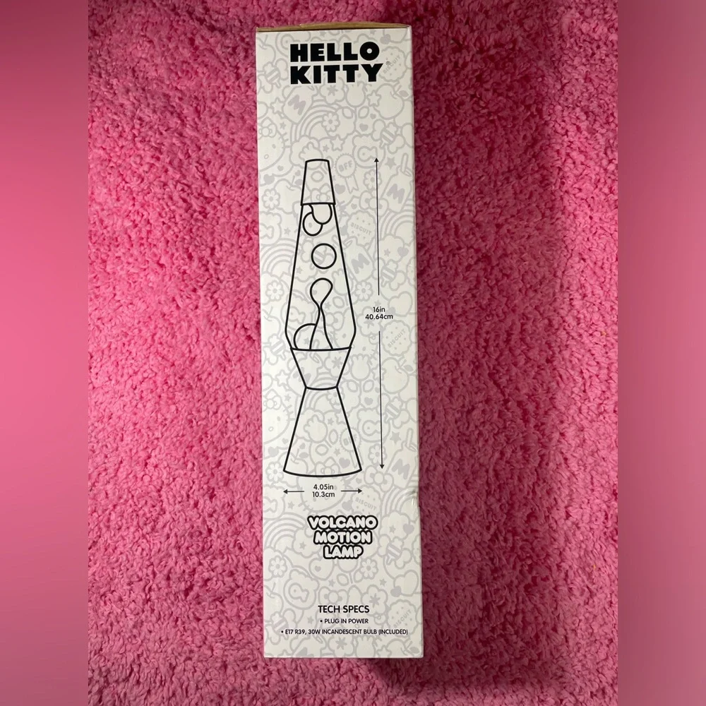 Hello Kitty Sanrio Volcano Motion Lamp new nib - Picture 3 of 3